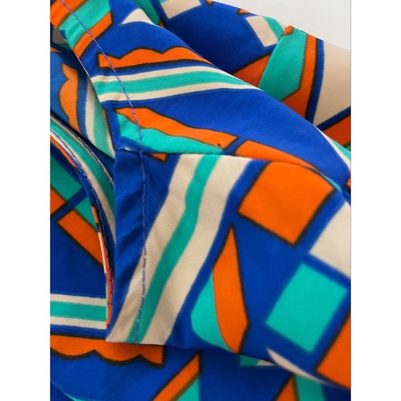 Everly Women’s Blue Aztec Shift Dress Size Medium - Picture 5 of 8